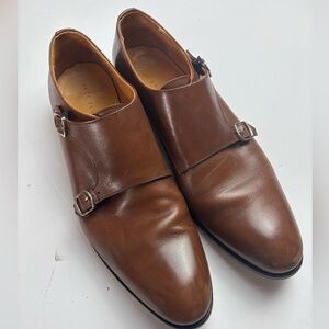 Jack Erwin Leroy double monk strap shoes